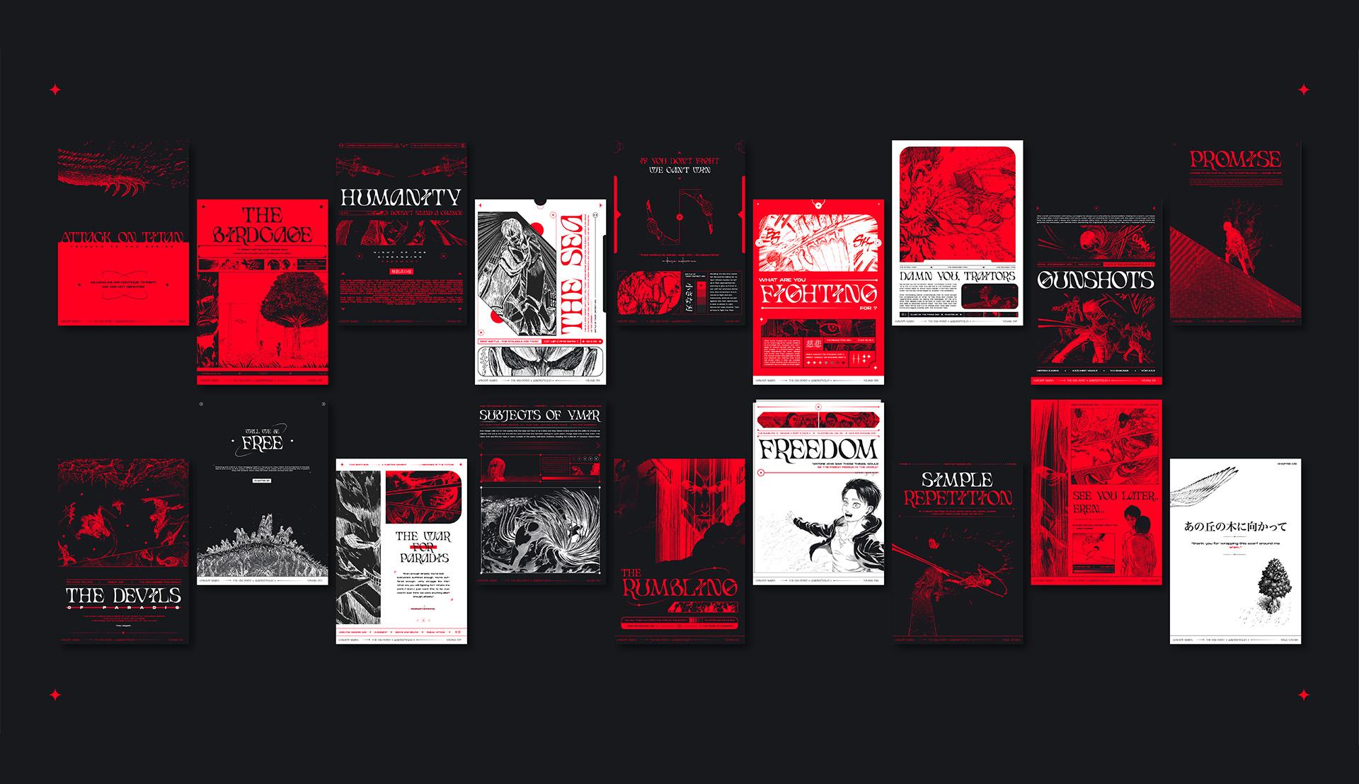 Attack On Titan \ Campaign Posters